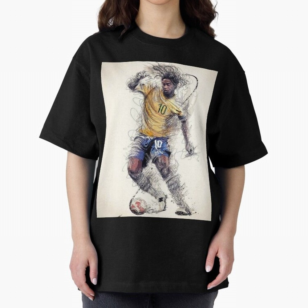 Ronaldinho Classic T-Shirt Celebrate the Magic of the FIFA World Cup 2026 Journey through CR7 Highlights, Netherlands Pride, Soccer Culture, Superstar Moments, National Team Dreams and Competitive Fire; Perfect for Fans, Collectors, Family