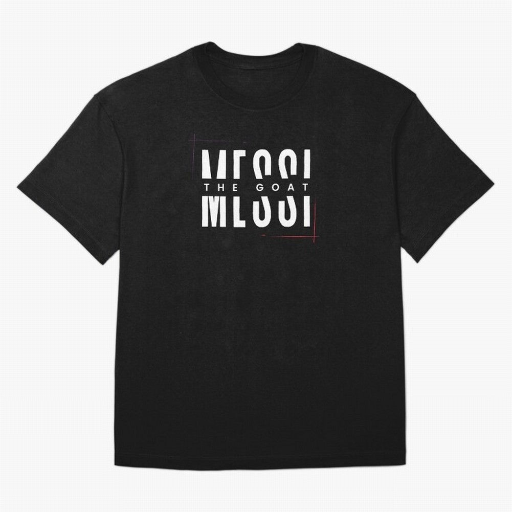 Messi Fan Art - THE GOAT (Black Edition) Classic T-Shirt Represent Fans Who Live for Match Day Hype around FIFA World Cup 2026 USA Canada Mexico, Neymar, Haaland and Cristiano Ronaldo, Netherlands, Classic Soccer Heritage, Championship Pressure,