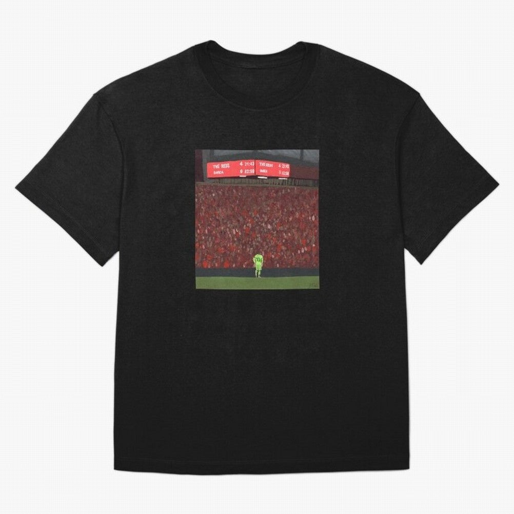 Liverpool 4-0 Barcelona painting Classic T-Shirt Fuel the Hype around the FIFA World Cup 2026 Journey through CR7 Highlights, Portugal Pride, Match Day Excitement, Supporter Culture, Golden Goals and Global Football Passion; Ideal for Fans Who