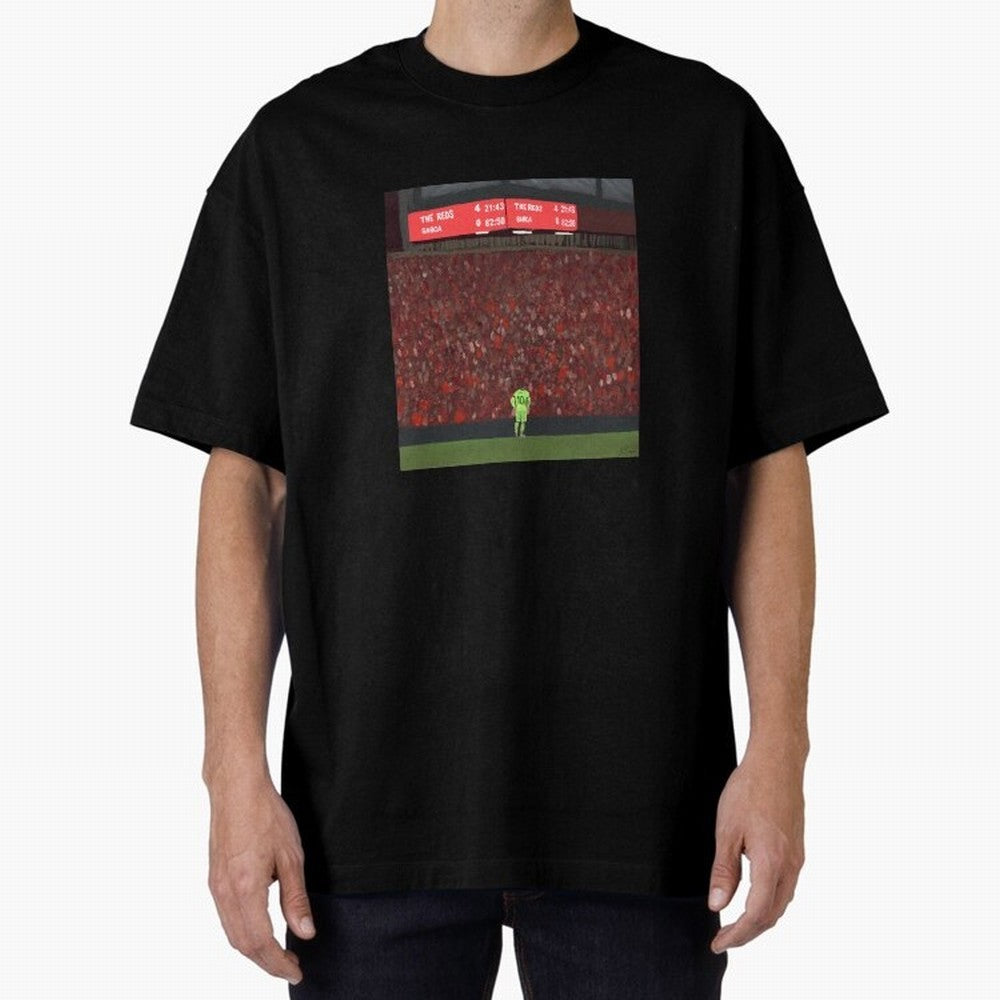 Liverpool 4-0 Barcelona painting Classic T-Shirt Fuel the Hype around the FIFA World Cup 2026 Journey through CR7 Highlights, Portugal Pride, Match Day Excitement, Supporter Culture, Golden Goals and Global Football Passion; Ideal for Fans Who