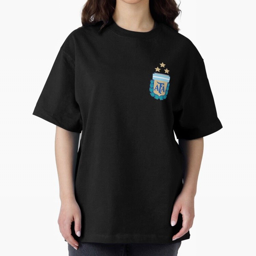 Argentina Campeon Classic T-Shirt Upgrade Global Football Passion for FIFA World Cup 2026 USA Canada Mexico, Highlighting Cristiano Ronaldo, Haaland and CR7, Argentina, France and Brazil, Football Festival Excitement, Trophy Ambitions, Country