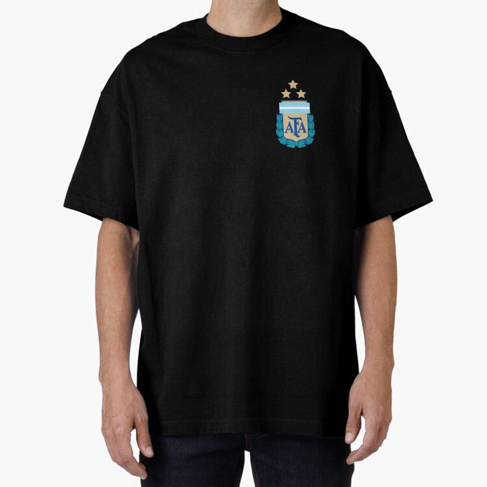 Argentina Campeon Classic T-Shirt Upgrade Global Football Passion for FIFA World Cup 2026 USA Canada Mexico, Highlighting Cristiano Ronaldo, Haaland and CR7, Argentina, France and Brazil, Football Festival Excitement, Trophy Ambitions, Country