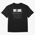 We are Paris Oversized T-Shirt Elevate FIFA World Cup 2026 Group Stage Spirit, Centered on France, Cristiano Ronaldo, Football Passion, Legendary Performances, Festival Vibes and Supporter Community; Great for Supporters Who Love Legendary Players,