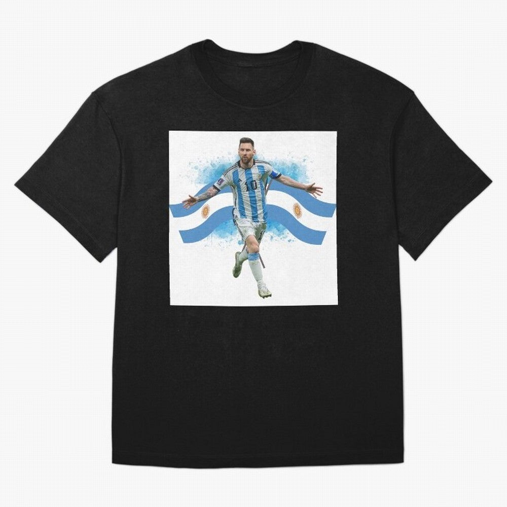 Messi - Argentina Classic T-Shirt Represent Football Lovers during the FIFA World Cup 2026 Group Stage Journey through Messi Highlights, Argentina and Brazil Pride, Global Supporter Spirit, Legendary Goals, National Colors and Tournament