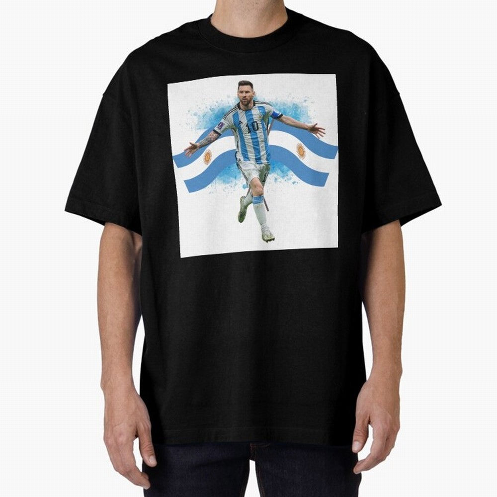 Messi - Argentina Classic T-Shirt Represent Football Lovers during the FIFA World Cup 2026 Group Stage Journey through Messi Highlights, Argentina and Brazil Pride, Global Supporter Spirit, Legendary Goals, National Colors and Tournament