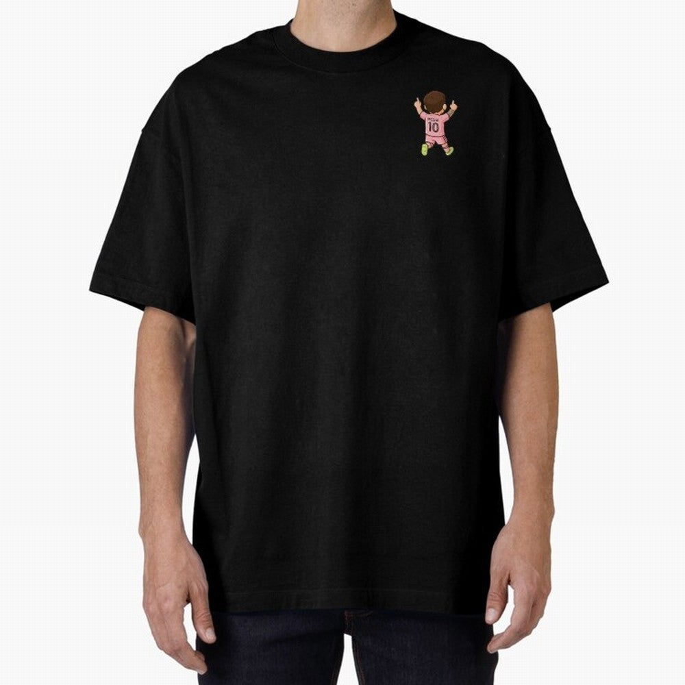 LEO MESSI MIAMI CELEBRATION BACK | CHIBI STICKER Classic T-Shirt Show Your Love for Match Day Hype around FIFA World Cup 2026, Haaland and Mbappe, Spain and Netherlands, Soccer Culture, Superstar Moments, National Team Dreams and Competitive Fire;