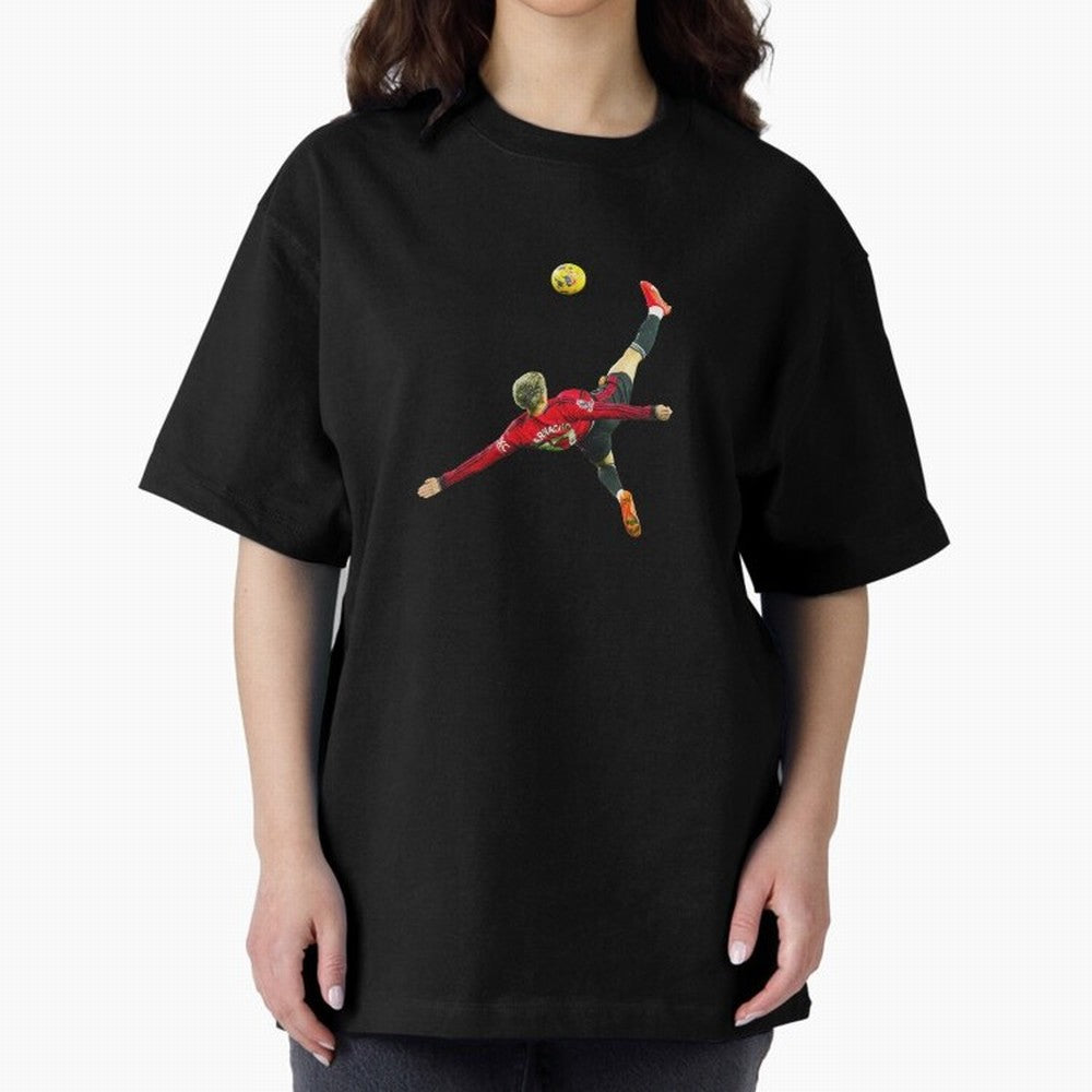 Alejandro Garnacho Bicycle Kick Classic T-Shirt Bring Bold Fan Energy to FIFA World Cup 2026 USA Canada Mexico for Fans of CR7 and Spain, Bringing Football History, Final Match Energy, Crowd Noise and Once in a Lifetime Moments; Ideal for Fans Who