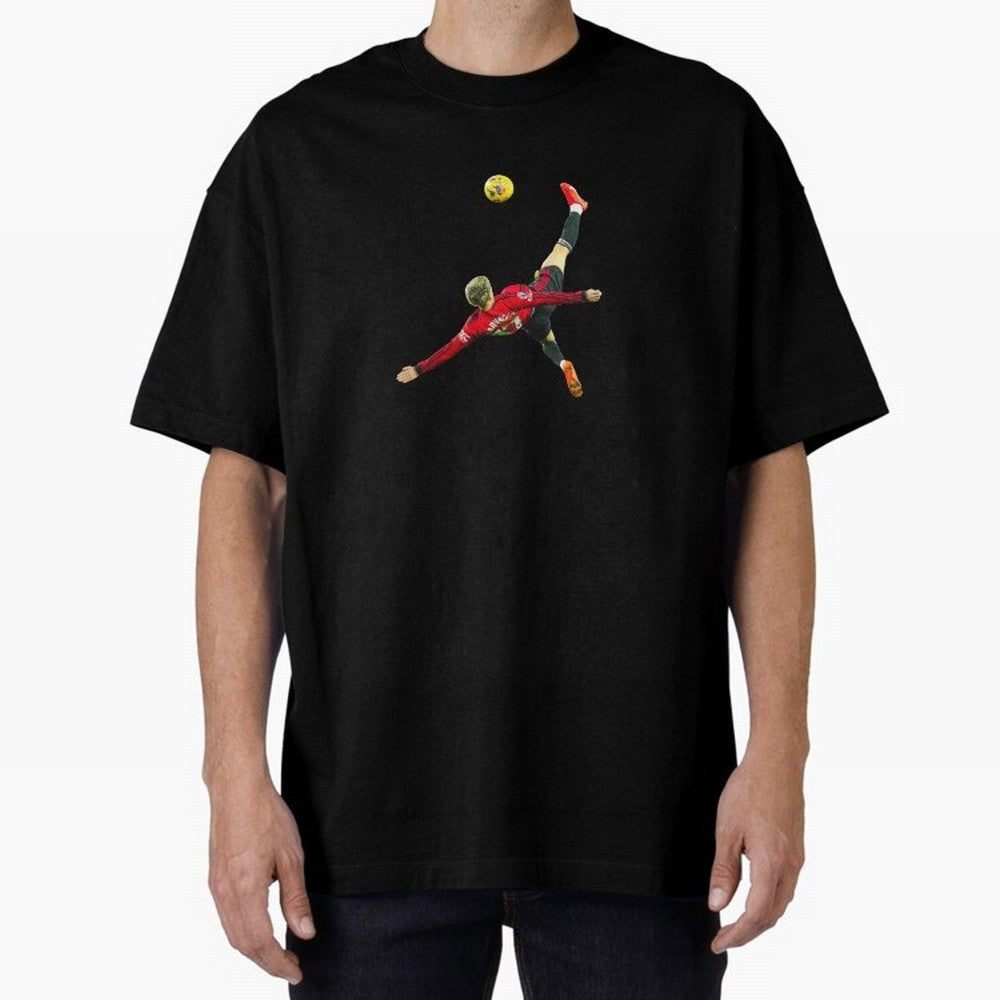 Alejandro Garnacho Bicycle Kick Classic T-Shirt Bring Bold Fan Energy to FIFA World Cup 2026 USA Canada Mexico for Fans of CR7 and Spain, Bringing Football History, Final Match Energy, Crowd Noise and Once in a Lifetime Moments; Ideal for Fans Who
