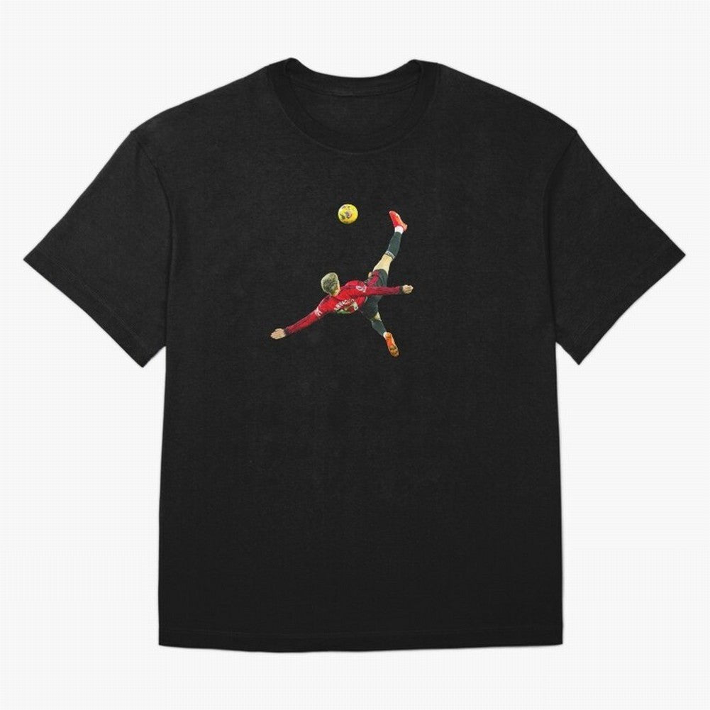 Alejandro Garnacho Bicycle Kick Classic T-Shirt Bring Bold Fan Energy to FIFA World Cup 2026 USA Canada Mexico for Fans of CR7 and Spain, Bringing Football History, Final Match Energy, Crowd Noise and Once in a Lifetime Moments; Ideal for Fans Who