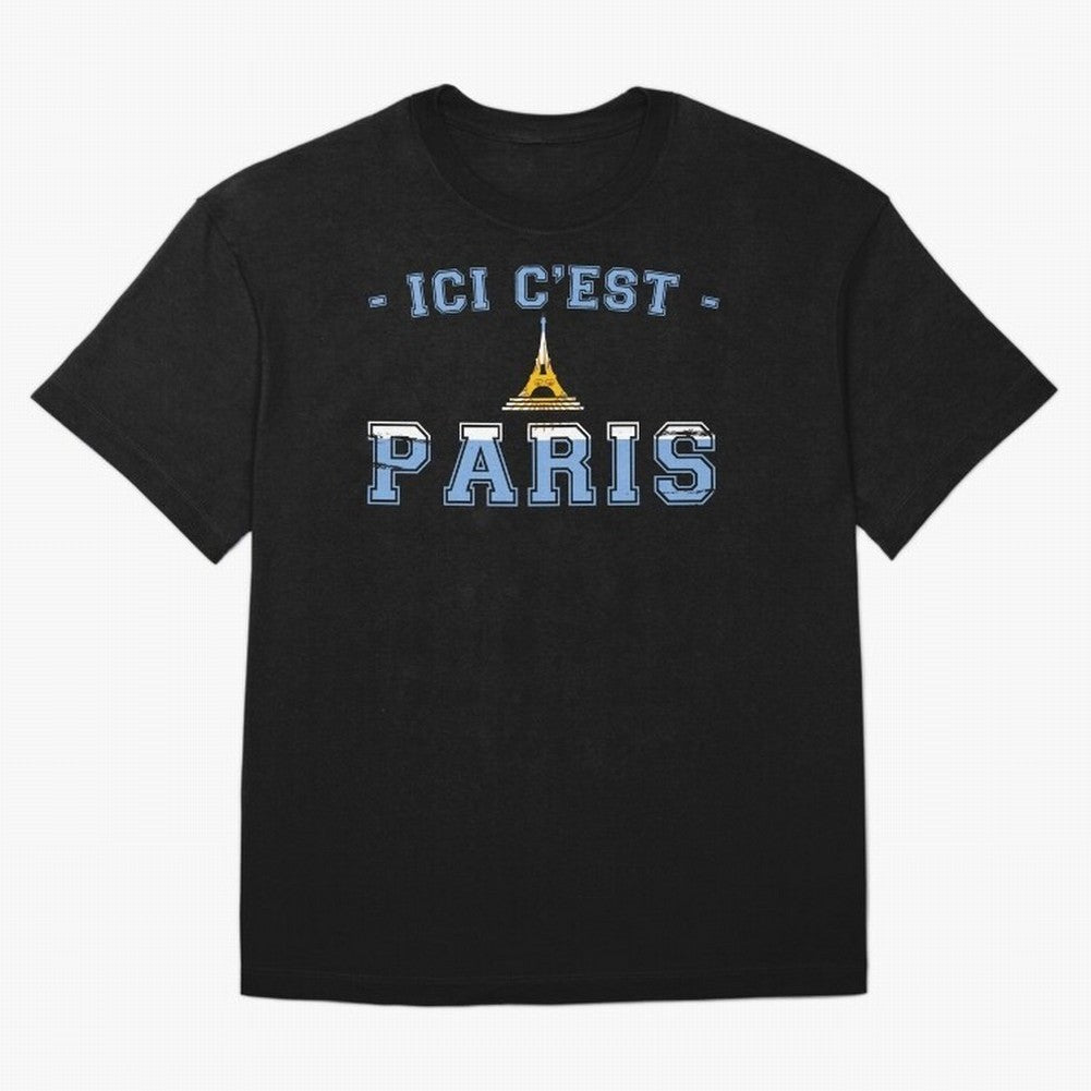 ici c'est paris t-shirts, bienvenue messi, welcome messi, psg fans Classic T-Shirt Capture FIFA World Cup 2026 Group Stage Connected to Neymar, Brazil, Portugal and Argentina Energy, Match Day Excitement, Supporter Culture, Golden Goals and Global