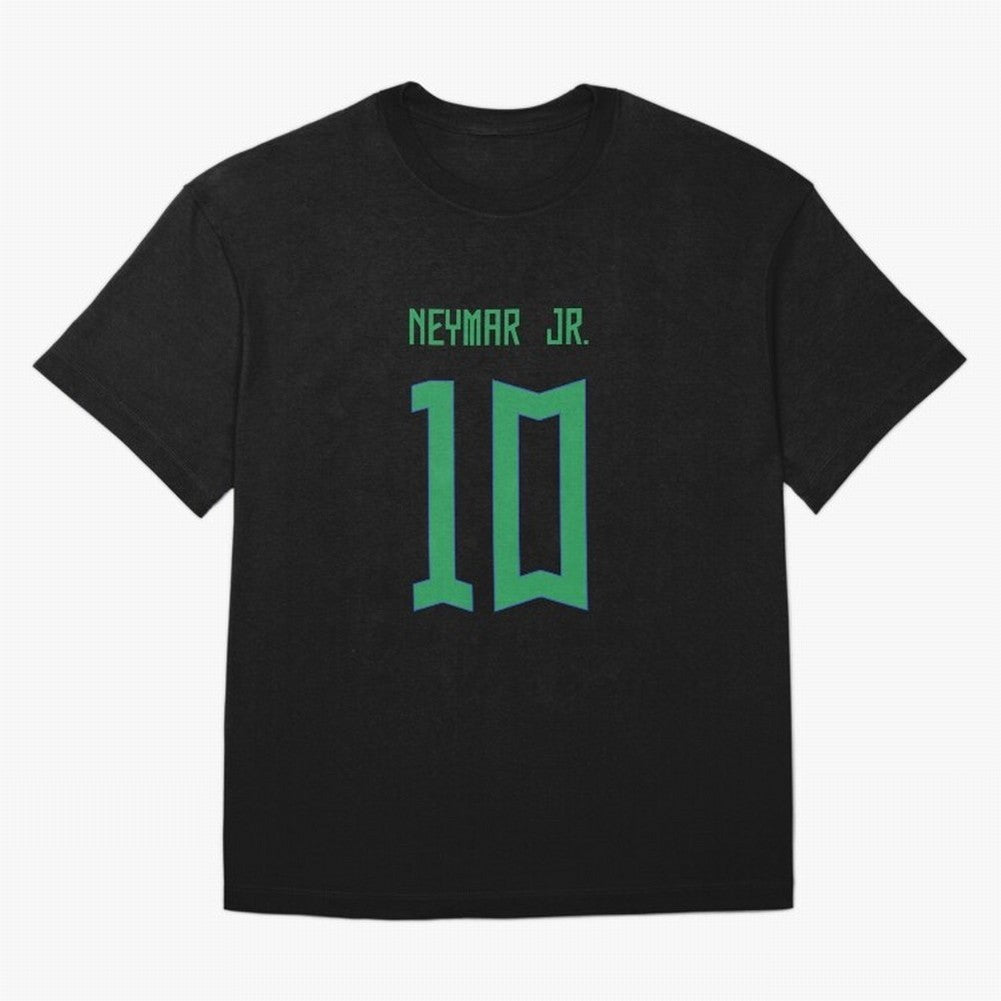 Neymar Jr Brazil Home Jersey 2023 Classic T-Shirt Show Your Tournament Heart for FIFA World Cup 2026 USA Canada Mexico Highlighting Neymar, Brazil, Portugal and Argentina Energy, Stadium Memories, Football Loyalty, International Chants and