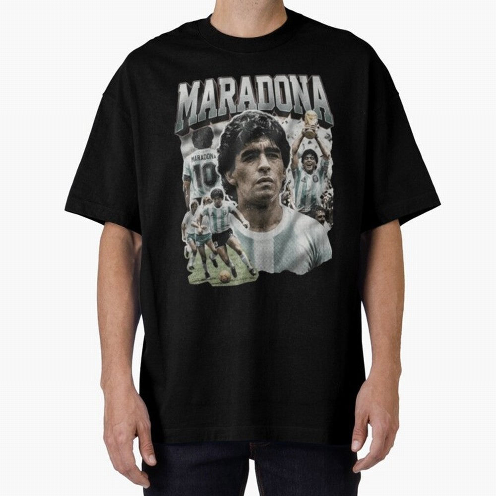 Maradona Eternal ¨C Argentina Legend Classic T-Shirt Enjoy the FIFA World Cup 2026 USA Canada Mexico Journey through Cristiano Ronaldo Highlights, England, France and Netherlands Pride, Classic Soccer Heritage, Championship Pressure, Fan Loyalty