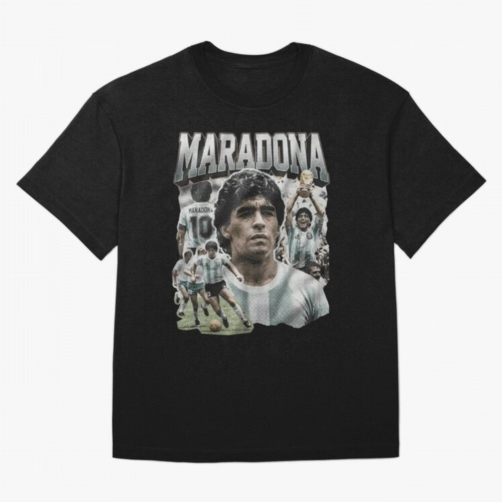 Maradona Eternal ¨C Argentina Legend Classic T-Shirt Enjoy the FIFA World Cup 2026 USA Canada Mexico Journey through Cristiano Ronaldo Highlights, England, France and Netherlands Pride, Classic Soccer Heritage, Championship Pressure, Fan Loyalty