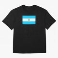 ARGENTINA Oversized T-Shirt Spotlight Global Football Passion for FIFA World Cup 2026 USA Canada Mexico, Connected to CR7 and Messi, Portugal, Supporter Pride, Iconic Celebrations, Legendary Names and Global Match Day Energy; Ideal for Fans Who
