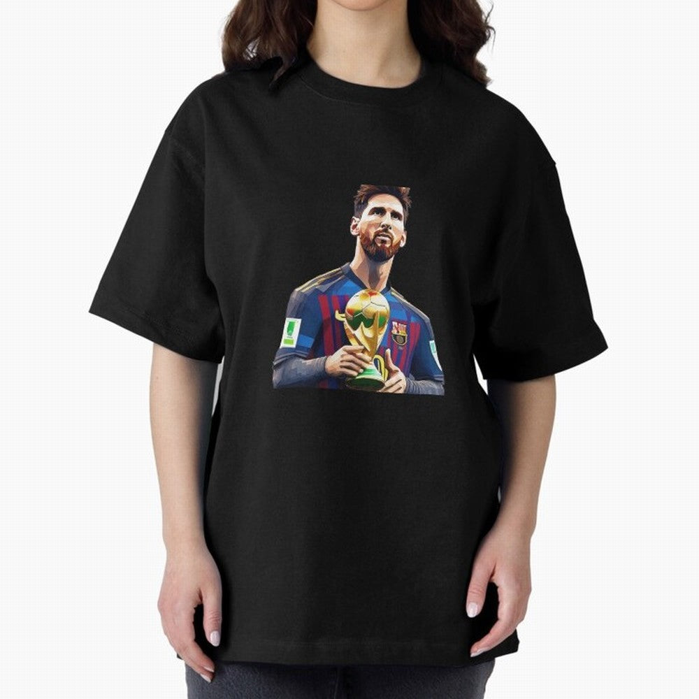 Messi World Cup with Barcelona Jersey Art Gift Classic T-Shirt Live the Energy of FIFA World Cup 2026 Group Stage Spirit, Celebrating Brazil, Portugal and Argentina, Haaland and Mbappe, Stadium Chants, National Pride, Trophy Dreams and