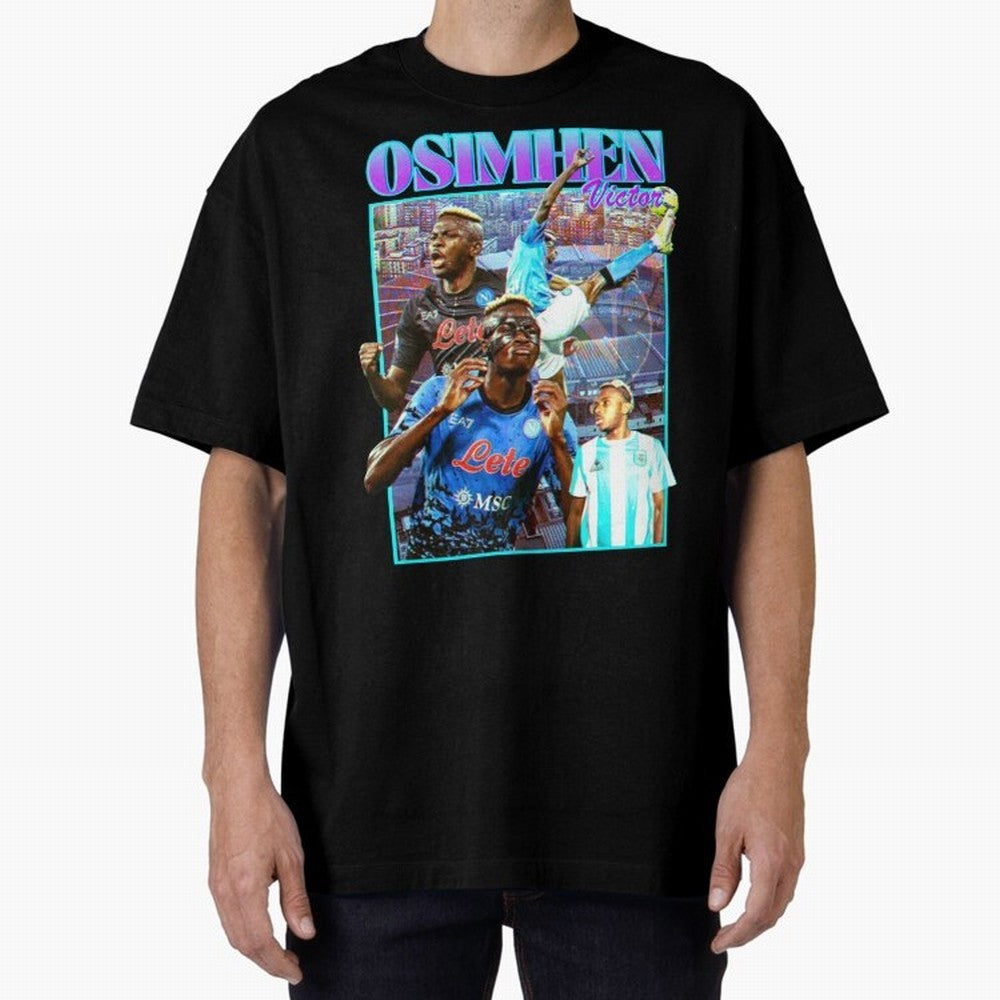Victor Osimhen Classic T-Shirt Represent the Passion of Match Day Hype around FIFA World Cup 2026 USA Canada Mexico, CR7, England, Retro Football Energy, Iconic Rivalries, Trophy Chase Drama and Stadium Atmosphere; Ideal for Football Dads, Football