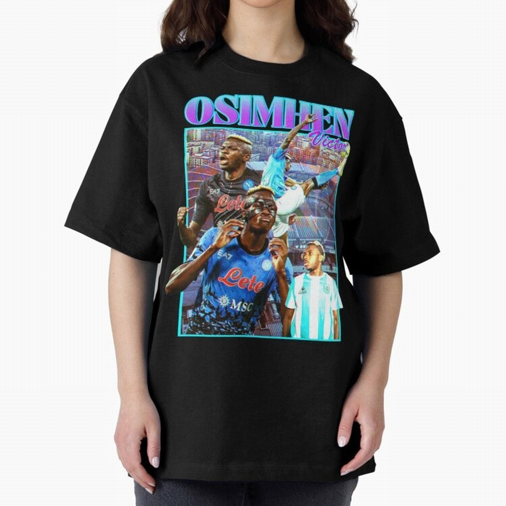 Victor Osimhen Classic T-Shirt Represent the Passion of Match Day Hype around FIFA World Cup 2026 USA Canada Mexico, CR7, England, Retro Football Energy, Iconic Rivalries, Trophy Chase Drama and Stadium Atmosphere; Ideal for Football Dads, Football