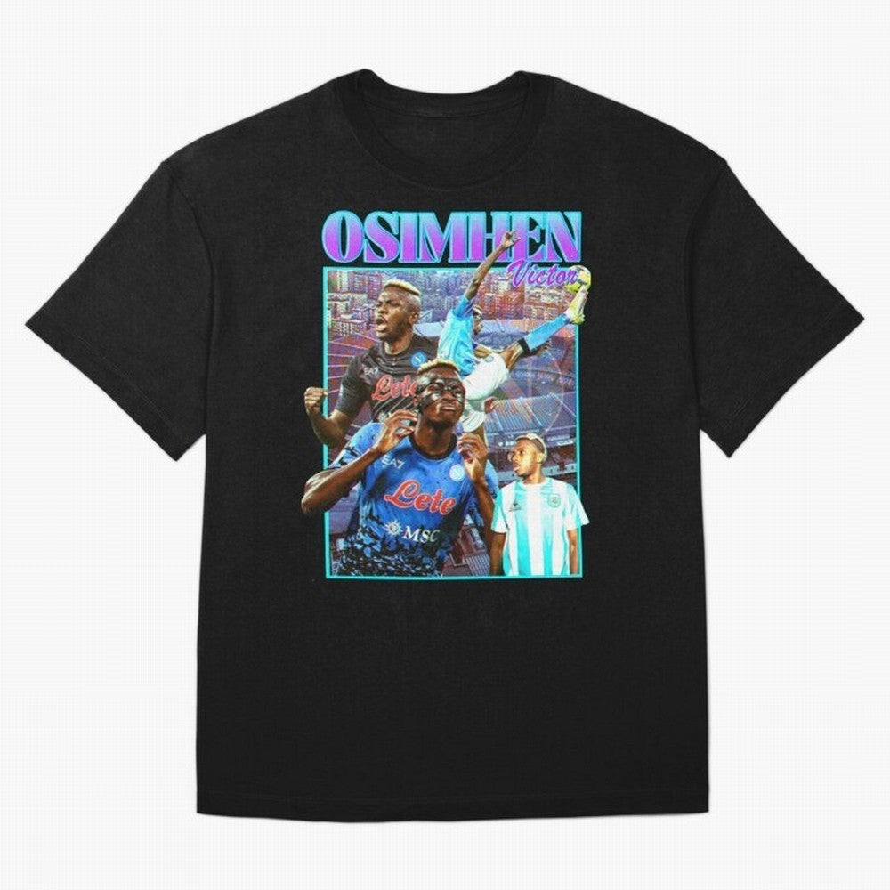 Victor Osimhen Classic T-Shirt Represent the Passion of Match Day Hype around FIFA World Cup 2026 USA Canada Mexico, CR7, England, Retro Football Energy, Iconic Rivalries, Trophy Chase Drama and Stadium Atmosphere; Ideal for Football Dads, Football