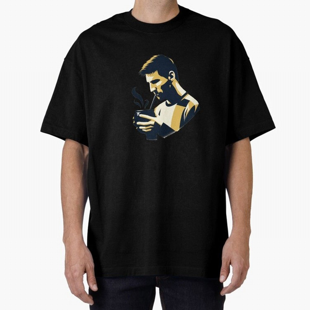 Messi drinking mate Classic T-Shirt Showcase Match Day Hype around FIFA World Cup 2026, Cristiano Ronaldo, Haaland and CR7, Portugal, Supporter Pride, Iconic Celebrations, Legendary Names and Global Match Day Energy; Great for Supporters Who Love