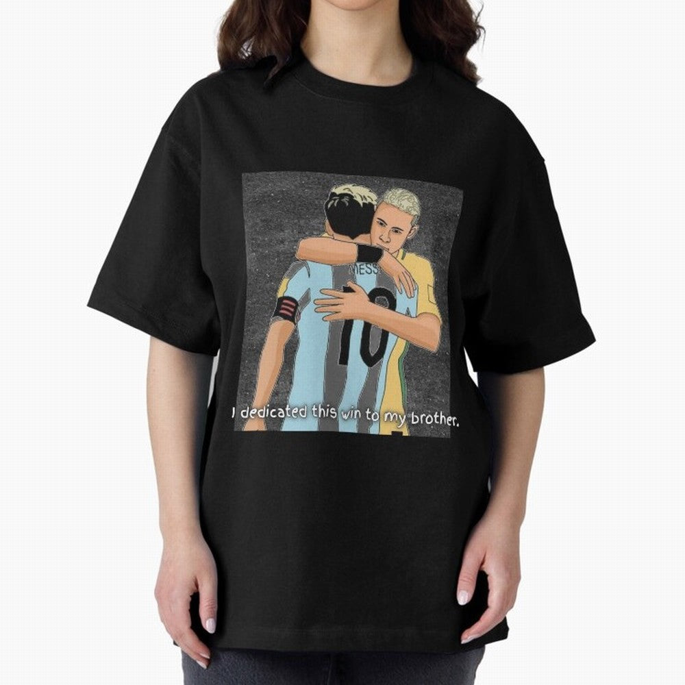 Messi and Neymar Classic T-Shirt Support Your Favorite Stars during the FIFA World Cup 2026 USA Canada Mexico Journey through Neymar, Haaland and Cristiano Ronaldo Highlights, Spain Pride, Classic Soccer Heritage, Championship Pressure, Fan Loyalty