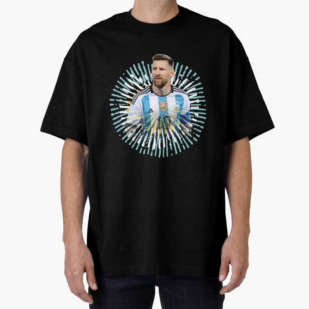 Argentine Messi Classic T-Shirt Enjoy the Biggest Football Party of FIFA World Cup 2026 for Fans of Messi and Cristiano Ronaldo and Germany, Bringing Sports Nostalgia, International Competition, Famous Players and Unforgettable Victories; Great for