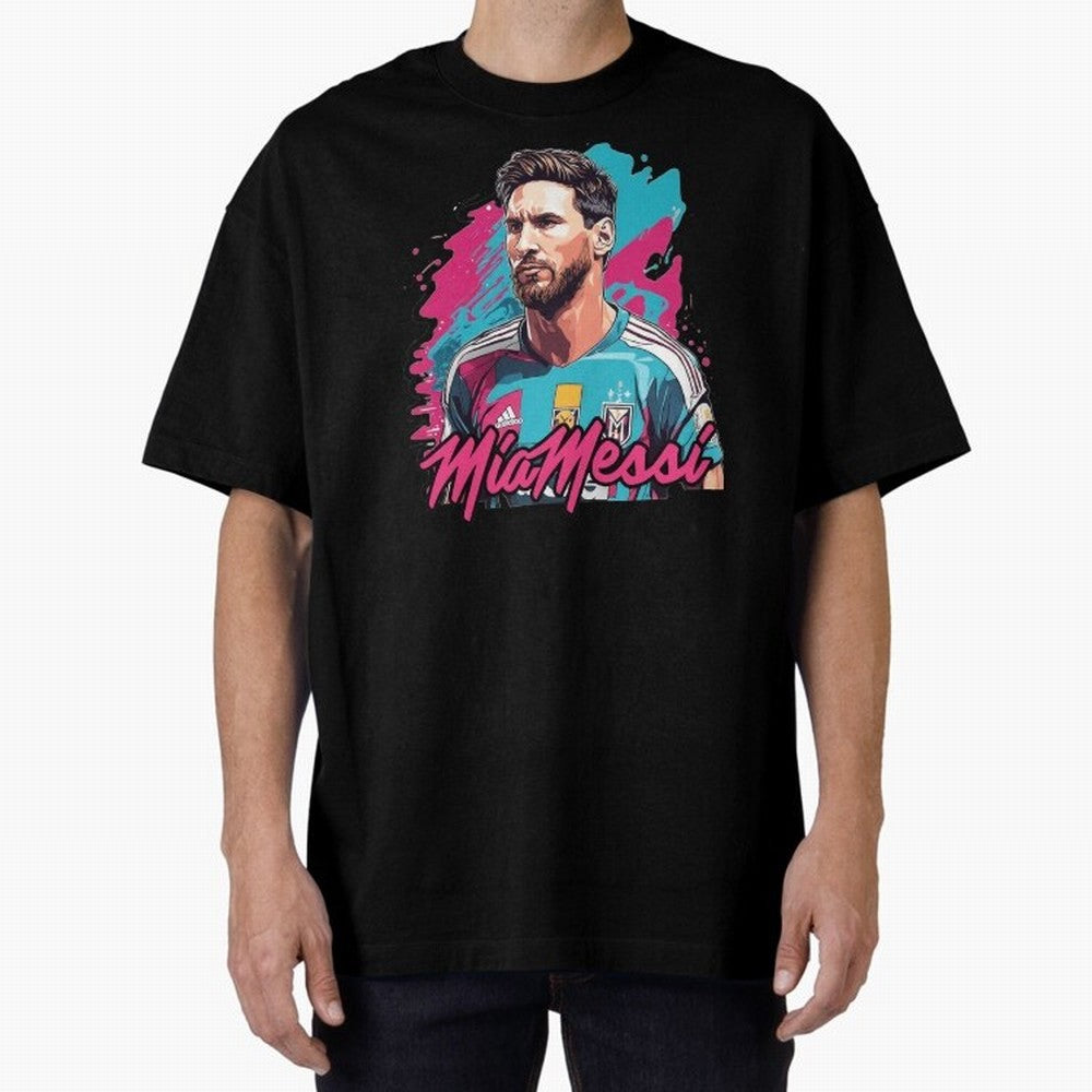 MiaMessi Premium Classic T-Shirt Bring Legendary Rivalry Energy to FIFA World Cup 2026 Group Stage for Fans of Messi, Neymar and Mbappe and France, Bringing Soccer Culture, Superstar Moments, National Team Dreams and Competitive Fire; Perfect for