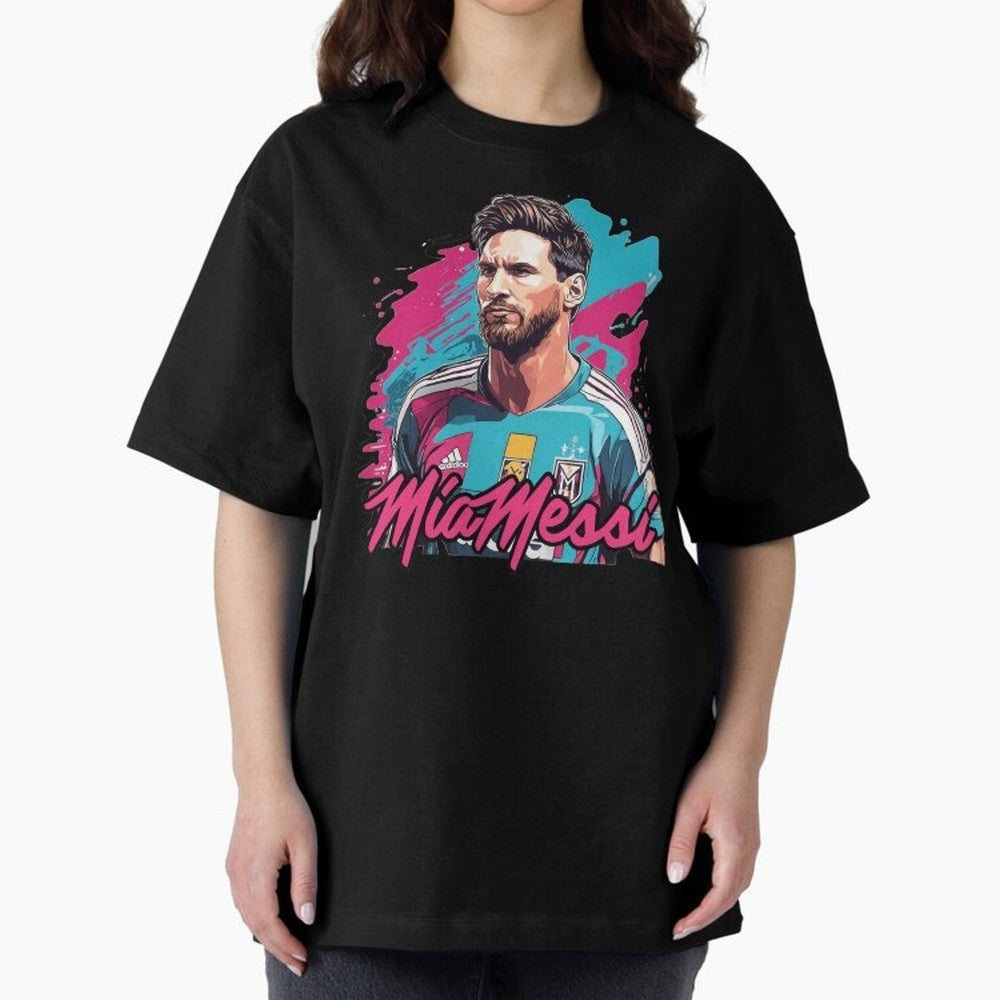 MiaMessi Premium Classic T-Shirt Bring Legendary Rivalry Energy to FIFA World Cup 2026 Group Stage for Fans of Messi, Neymar and Mbappe and France, Bringing Soccer Culture, Superstar Moments, National Team Dreams and Competitive Fire; Perfect for