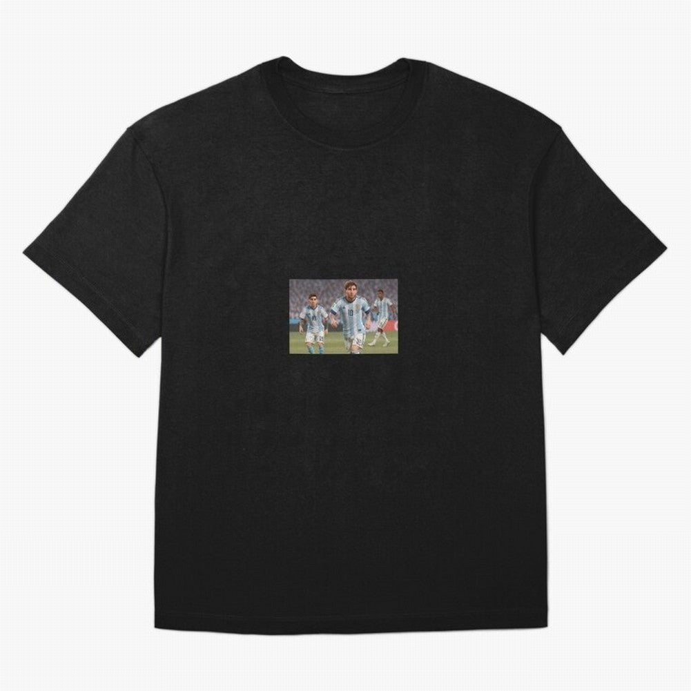 Messi Oversized T-Shirt Live the Energy of Global Football Passion for FIFA World Cup 2026 USA Canada Mexico, Driven by Mbappe and Neymar, France and Portugal, Tournament Hype, Historic Matchups, Family Viewing Parties and Global Sports Pride;