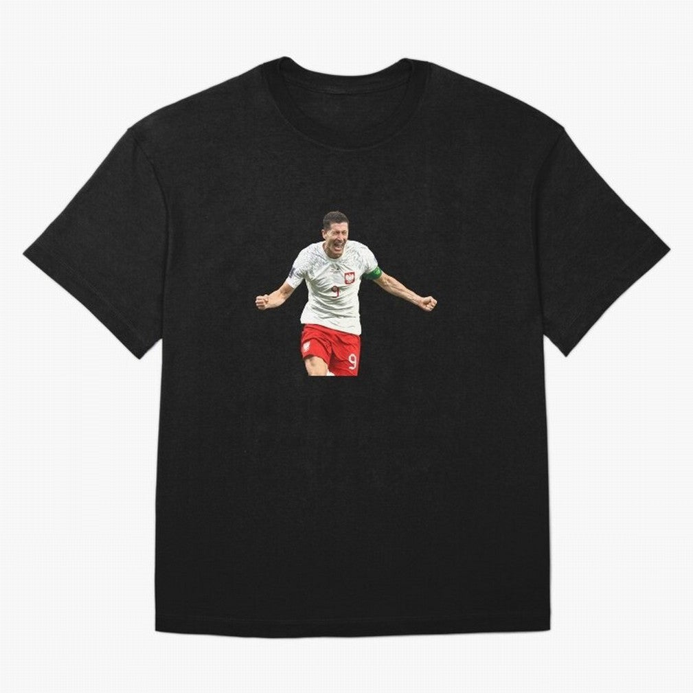 Robert Lewandowski Oversized T-Shirt Honor the Football Icons of Match Day Hype around FIFA World Cup 2026 Group Stage, CR7 and Messi, Argentina and Brazil, Supporter Pride, Iconic Celebrations, Legendary Names and Global Match Day Energy; Built