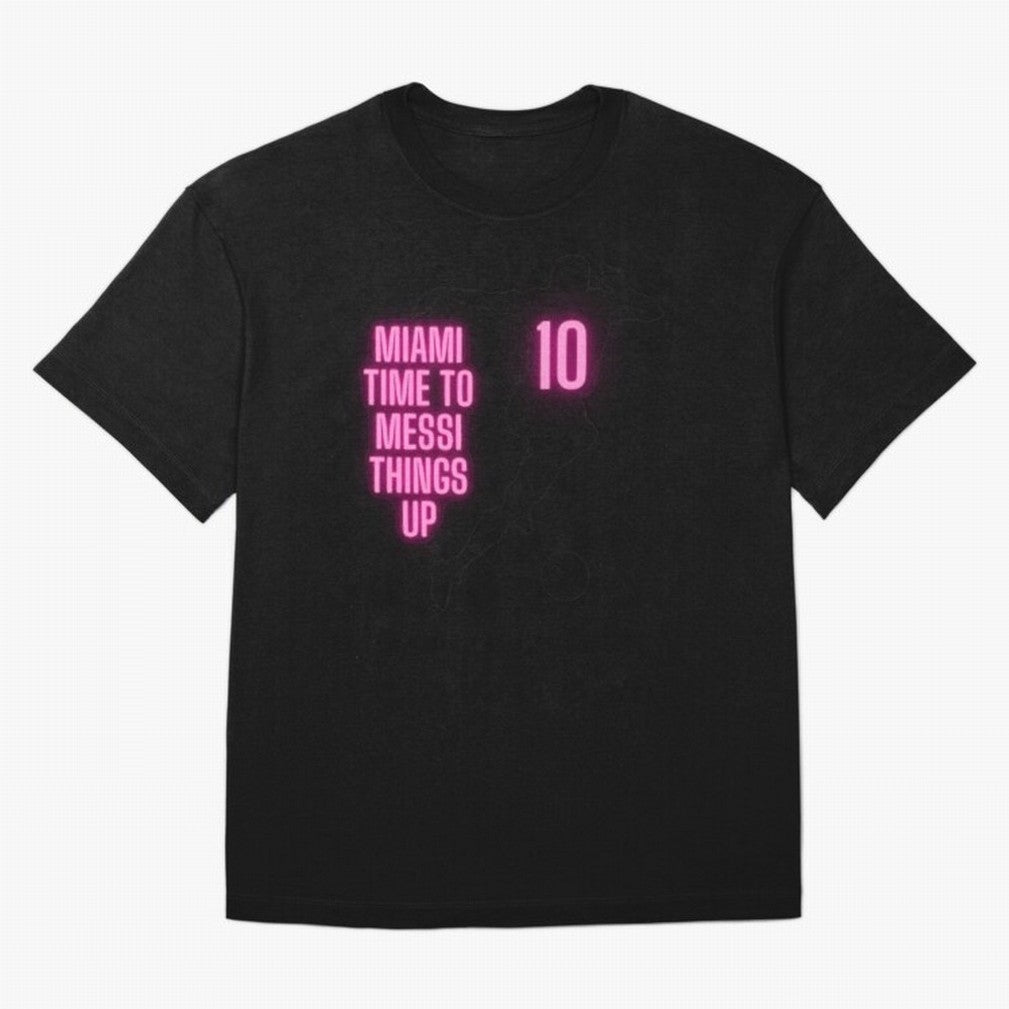 MIAMI MESSI Classic T-Shirt Bring FIFA World Cup 2026 USA Canada Mexico for Fans of CR7 and Messi and Argentina, Bringing Championship Spirit, Famous Goals, Roaring Crowds and International Football Unity; Created for Match Day Parties, Soccer
