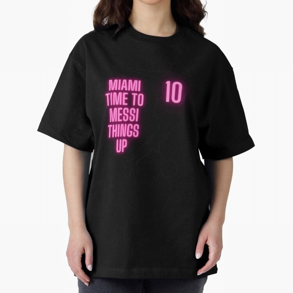 MIAMI MESSI Classic T-Shirt Bring FIFA World Cup 2026 USA Canada Mexico for Fans of CR7 and Messi and Argentina, Bringing Championship Spirit, Famous Goals, Roaring Crowds and International Football Unity; Created for Match Day Parties, Soccer