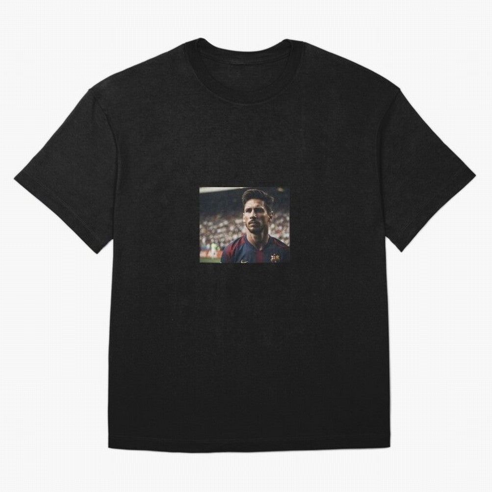 Messi Oversized T-Shirt Celebrate the Stars of FIFA World Cup 2026 Group Stage Spirit, Highlighting England, France and Netherlands, Messi and Cristiano Ronaldo, Vintage Soccer Flavor, Modern Football Stars, National Flags and Final Night Emotion;