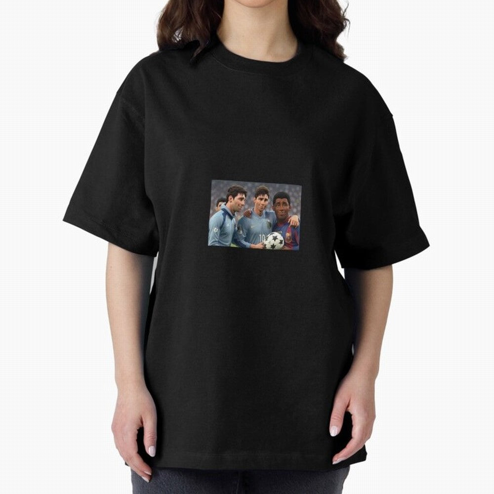 History Oversized T-Shirt Show Passion for the Stars of Global Football Passion for FIFA World Cup 2026 Group Stage, Featuring Neymar, Argentina, France and Brazil, Worldwide Fan Energy, Dramatic Goals, Stadium Lights and Championship Celebrations;