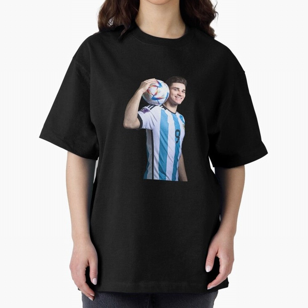 Julian Alvarez Classic T-Shirt Bring Trophy Dreams to Global Football Passion for FIFA World Cup 2026, with CR7 and Messi, England, Retro Football Energy, Iconic Rivalries, Trophy Chase Drama and Stadium Atmosphere; Made for Collectors Who Enjoy