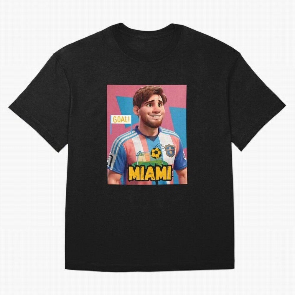Messi FC Inter Miami Vintage T-shirt, Vintage Messi Football T Shirt, Vintage Soccer Sport Unisex Graphic Tee Classic T-Shirt Support Your Favorite Stars during FIFA World Cup 2026 Group Stage Spirit, Connected to England, France and Netherlands,