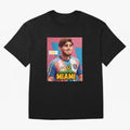 Messi FC Inter Miami Vintage T-shirt, Vintage Messi Football T Shirt, Vintage Soccer Sport Unisex Graphic Tee Classic T-Shirt Support Your Favorite Stars during FIFA World Cup 2026 Group Stage Spirit, Connected to England, France and Netherlands,