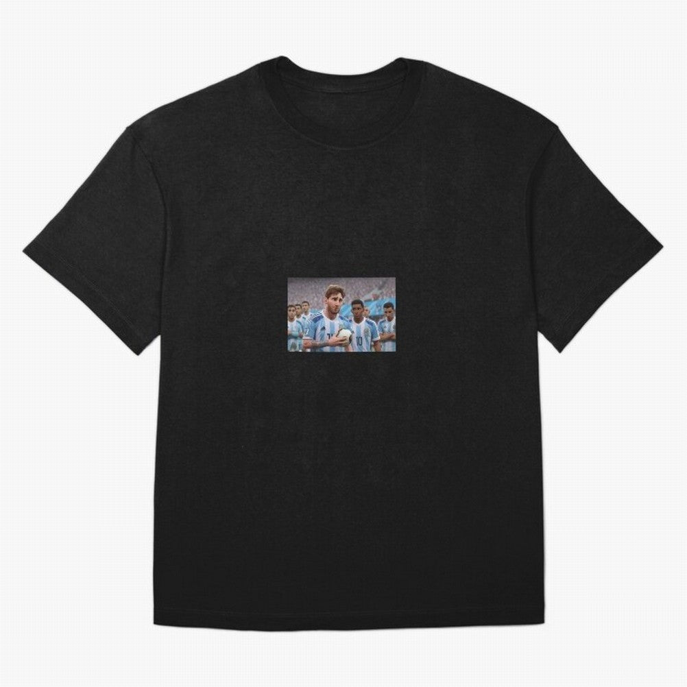 Messi Classic T-Shirt Stand with FIFA World Cup 2026 Group Stage Spirit, Celebrating Netherlands, Messi, CR7 and Mbappe, Classic Soccer Heritage, Championship Pressure, Fan Loyalty and International Pride; Ideal for Fans Who Follow Messi, Cristiano