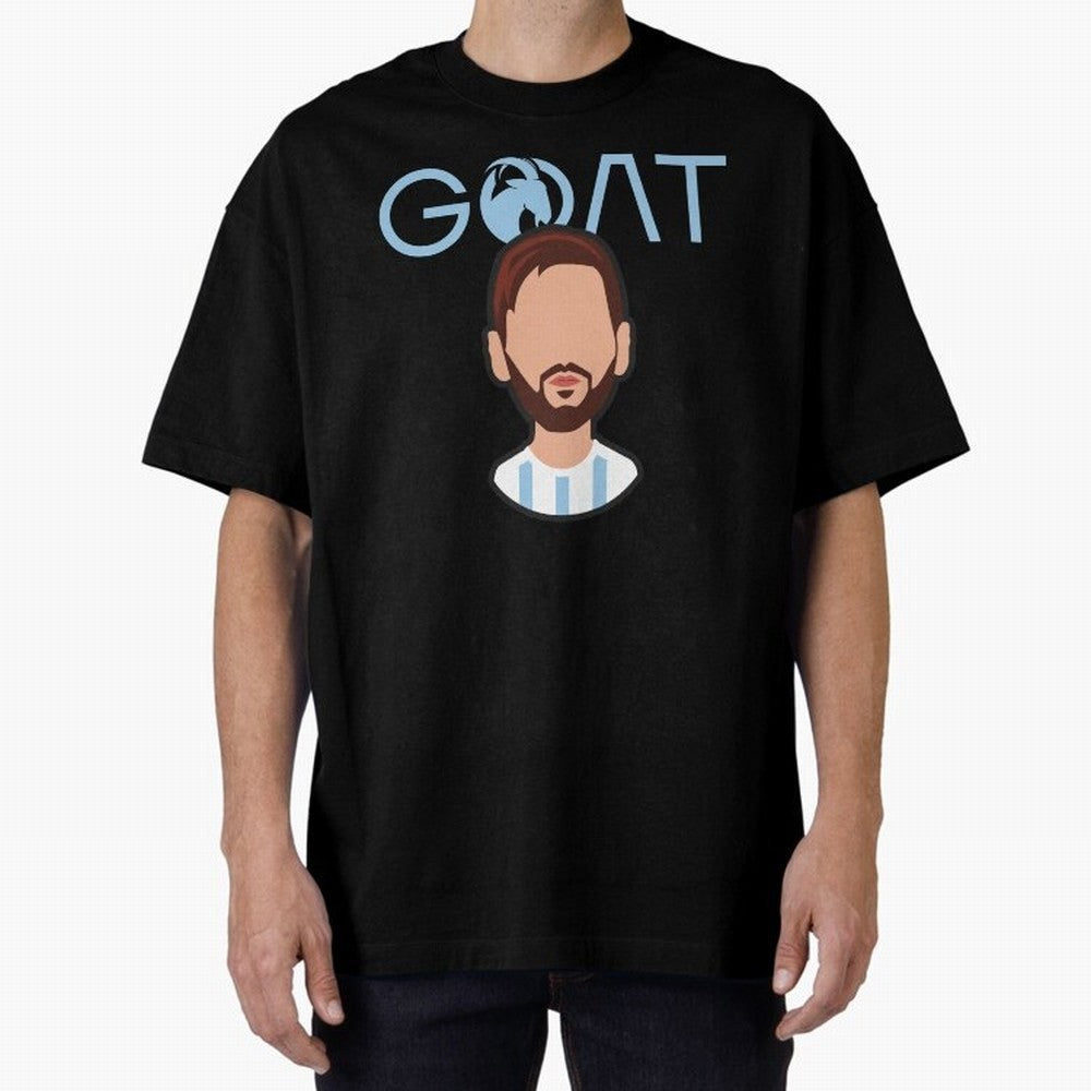 GOAT ¨C Lionel Messi Minimalist Vector Design Classic T-Shirt Celebrate the Road through FIFA World Cup 2026 Spirit, Centered on England and Germany, Mbappe and Neymar, Football Festival Excitement, Trophy Ambitions, Country Rivalries and Star