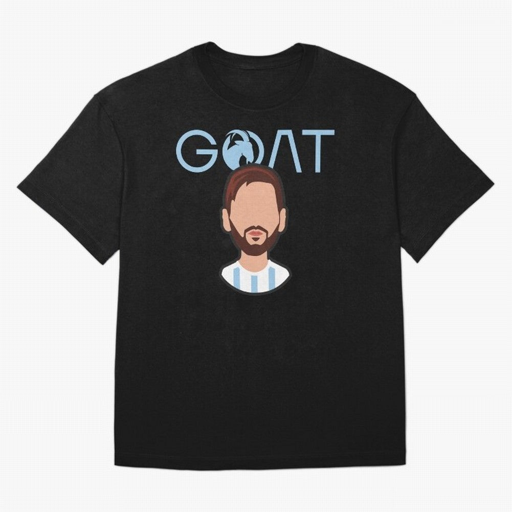 GOAT ¨C Lionel Messi Minimalist Vector Design Classic T-Shirt Celebrate the Road through FIFA World Cup 2026 Spirit, Centered on England and Germany, Mbappe and Neymar, Football Festival Excitement, Trophy Ambitions, Country Rivalries and Star