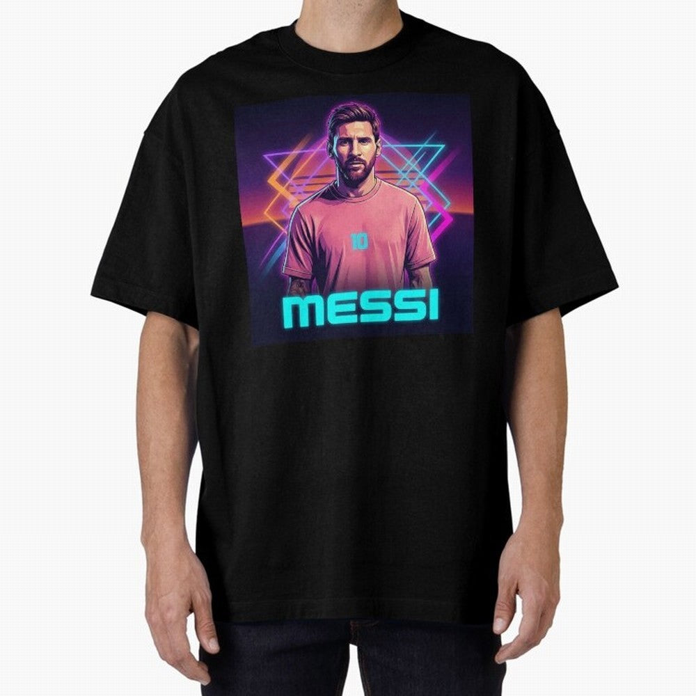 Inter Miami? Football Legend Messi Cyberpunk Retro Futurist Design (Version 5) Classic T-Shirt Celebrate Every Goal in FIFA World Cup 2026 Built around CR7, Germany Energy, Tournament Hype, Historic Matchups, Family Viewing Parties and Global