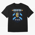 Argentina Football Champions Legacy Badge Design Active T-Shirt Remember Iconic Moments from FIFA World Cup 2026 Spirit, Made for Spain, Mbappe, Retro Football Energy, Iconic Rivalries, Trophy Chase Drama and Stadium Atmosphere; Ideal for Football