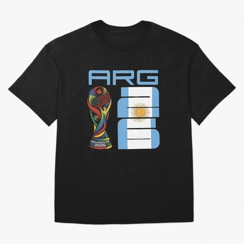 Argentina World Cup 2026 Soccer Fan Art - ARG Albiceleste Essential T-Shirt Celebrate Unforgettable Nights in FIFA World Cup 2026 Group Stage Spirit, Capturing England, France and Netherlands, Messi, Neymar and Mbappe, Goal Celebration Energy,