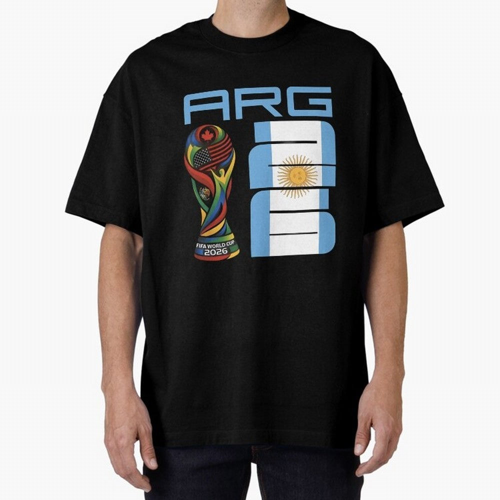 Argentina World Cup 2026 Soccer Fan Art - ARG Albiceleste Essential T-Shirt Celebrate Unforgettable Nights in FIFA World Cup 2026 Group Stage Spirit, Capturing England, France and Netherlands, Messi, Neymar and Mbappe, Goal Celebration Energy,