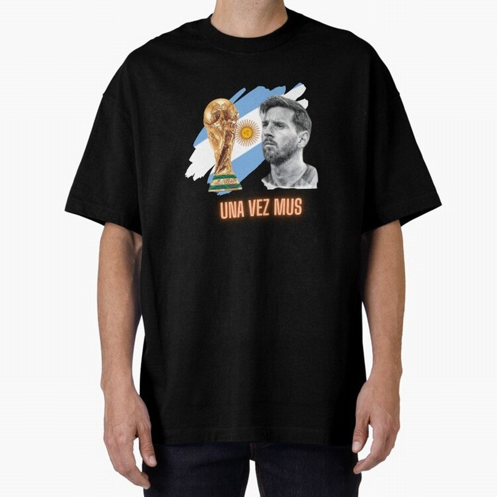 Messi in World Cup 2026 Oversized T-Shirt Bring Supporter Culture to FIFA World Cup 2026 USA Canada Mexico Spirit, Made for Portugal, Spain and Germany, Messi, Game Day Rituals, Football Legends, Country Pride and the Road to the Final; Ideal for