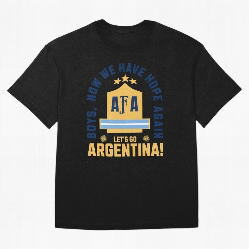 Argentina Soccer 2026 Boys We Have Hope Again Fan Design Classic T-Shirt Celebrate the Stars of FIFA World Cup 2026 Spirit, Built around Spain and Netherlands, Mbappe, Sports Nostalgia, International Competition, Famous Players and Unforgettable