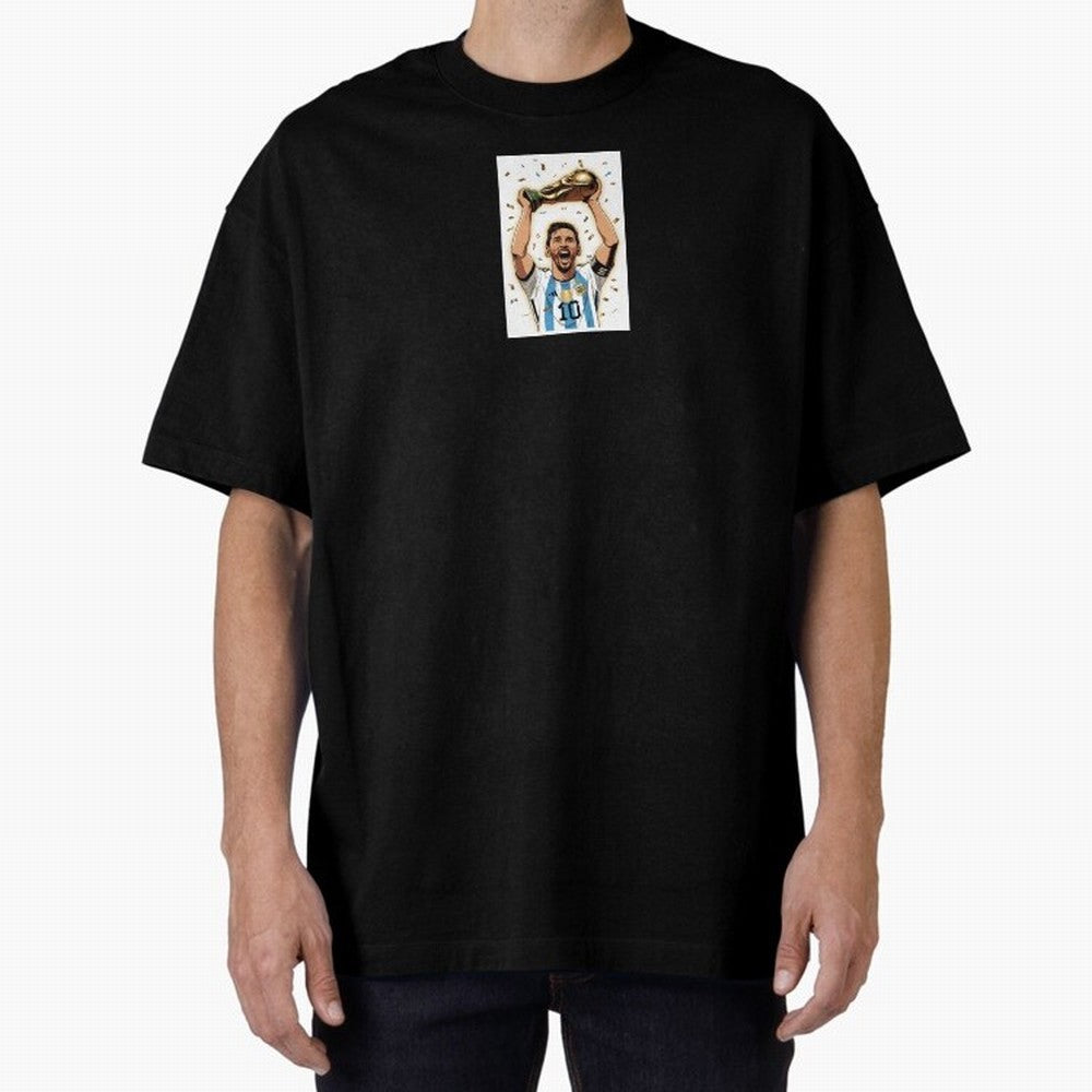 Messi Classic T-Shirt Celebrate National Team Dreams in the FIFA World Cup 2026 Journey through Haaland and Mbappe Highlights, Argentina and Brazil Pride, Supporter Pride, Iconic Celebrations, Legendary Names and Global Match Day Energy; Created