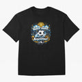 Argentina football 2026 Oversized T-Shirt Honor Football Greatness during Match Day Hype around FIFA World Cup 2026, Mbappe, Portugal, Spain and Germany, Soccer Culture, Superstar Moments, National Team Dreams and Competitive Fire; Ideal for Fans