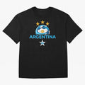 Argentina 2026 Stars Oversized T-Shirt Treasure FIFA World Cup 2026 USA Canada Mexico Spirit, Made for Spain, Haaland, Classic Soccer Heritage, Championship Pressure, Fan Loyalty and International Pride; Made for Die Hard Supporters, Soccer Lovers,