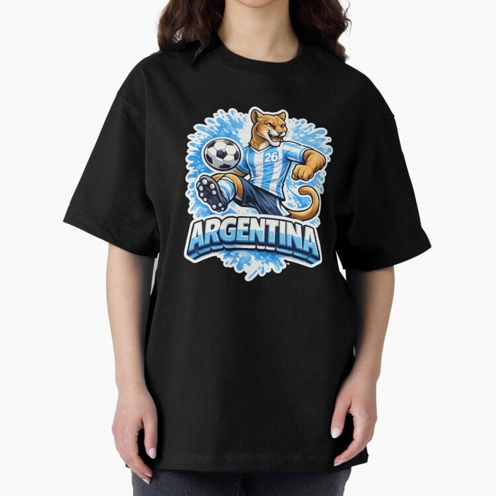 Argentina Soccer Mascot - Albiceleste Edition Essential T-Shirt Fuel Match Day Hype around FIFA World Cup 2026 Group Stage, Mbappe, France and Portugal, Game Day Rituals, Football Legends, Country Pride and the Road to the Final; Perfect for