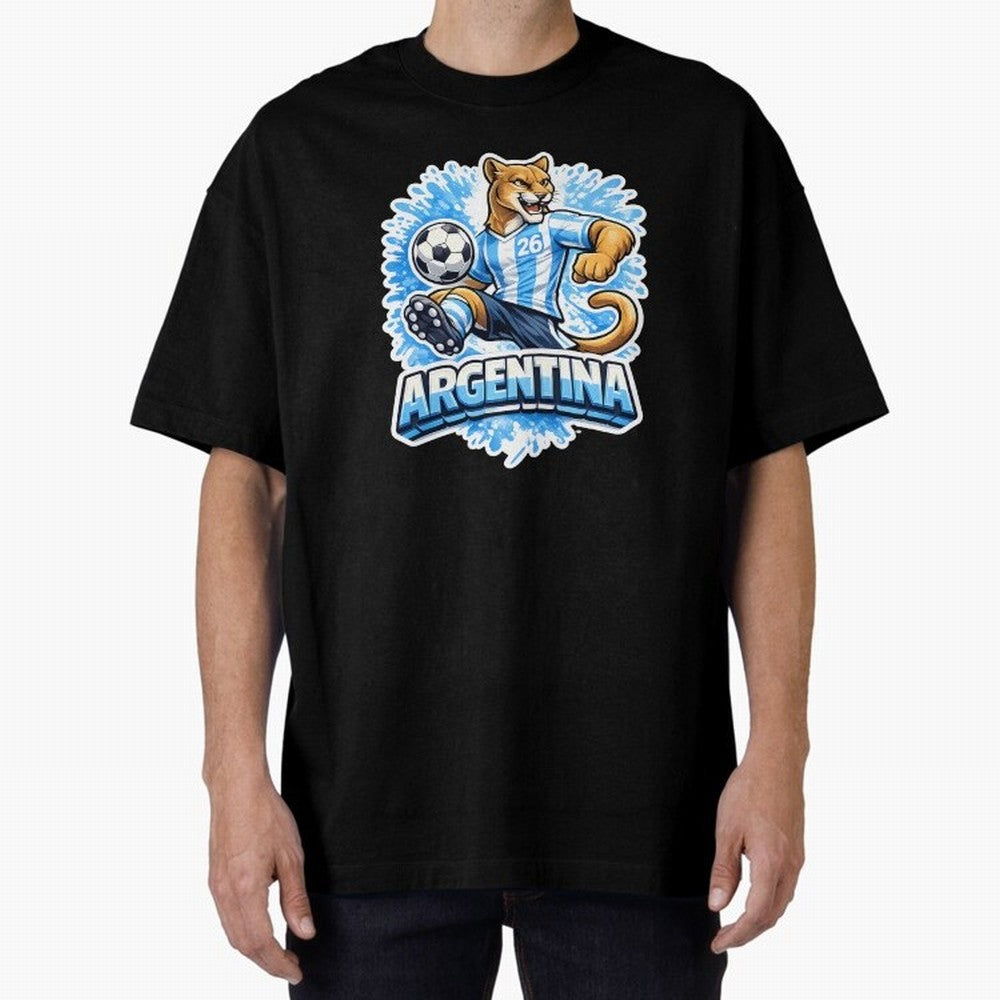 Argentina Soccer Mascot - Albiceleste Edition Essential T-Shirt Fuel Match Day Hype around FIFA World Cup 2026 Group Stage, Mbappe, France and Portugal, Game Day Rituals, Football Legends, Country Pride and the Road to the Final; Perfect for